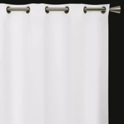 Bouclair White Darja Blackout Curtain