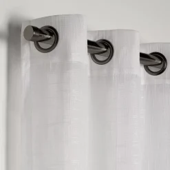 Bouclair White Darja Sheer Curtain