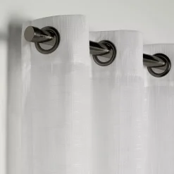 Bouclair White Darja Sheer Curtain