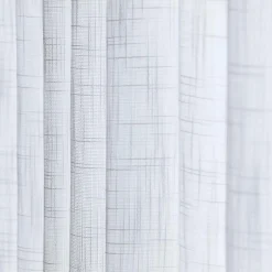 Bouclair White Darja Sheer Curtain