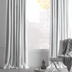 Sale Bouclair White Empire Blackout Curtain