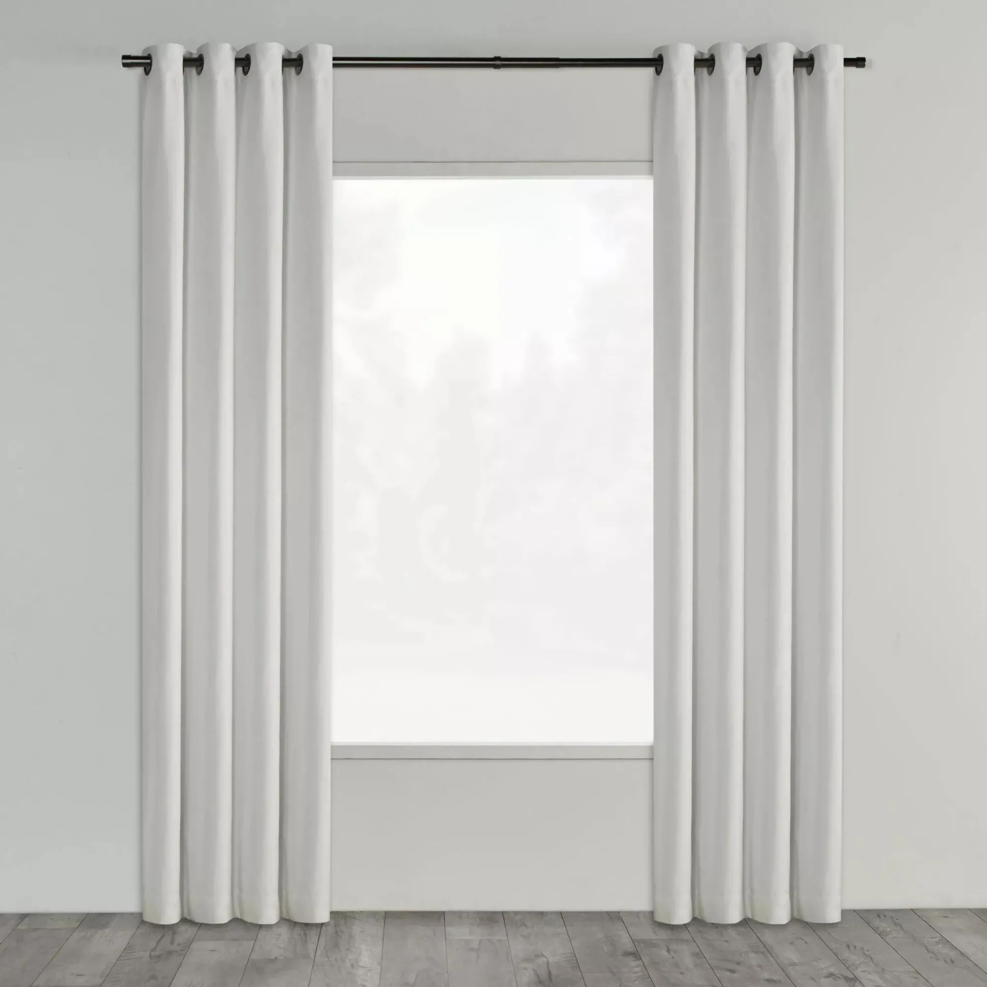 Sale Bouclair White Empire Blackout Curtain
