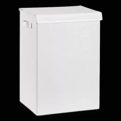 Online Bouclair White Foldable Hamper