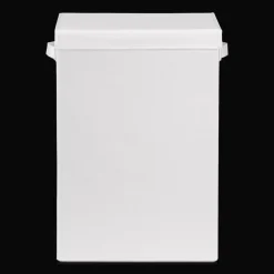 Online Bouclair White Foldable Hamper