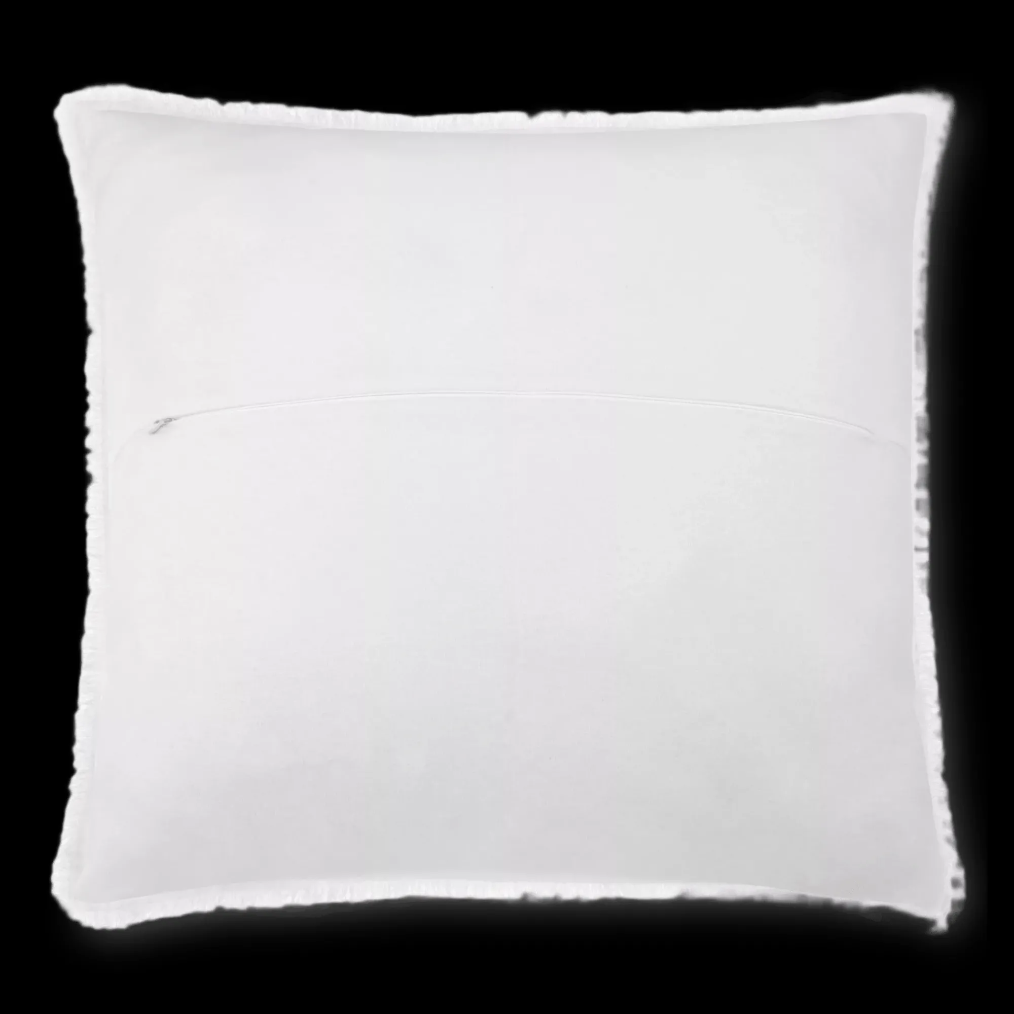 Clearance Bouclair White Kristia Decorative Waffle Pillow
