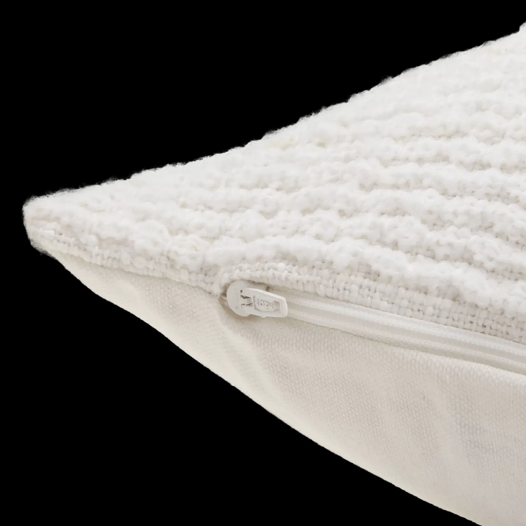 Discount Bouclair White Lindy Decorative Pillow