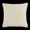 Online Bouclair White Lonny Knit Throw Pillow