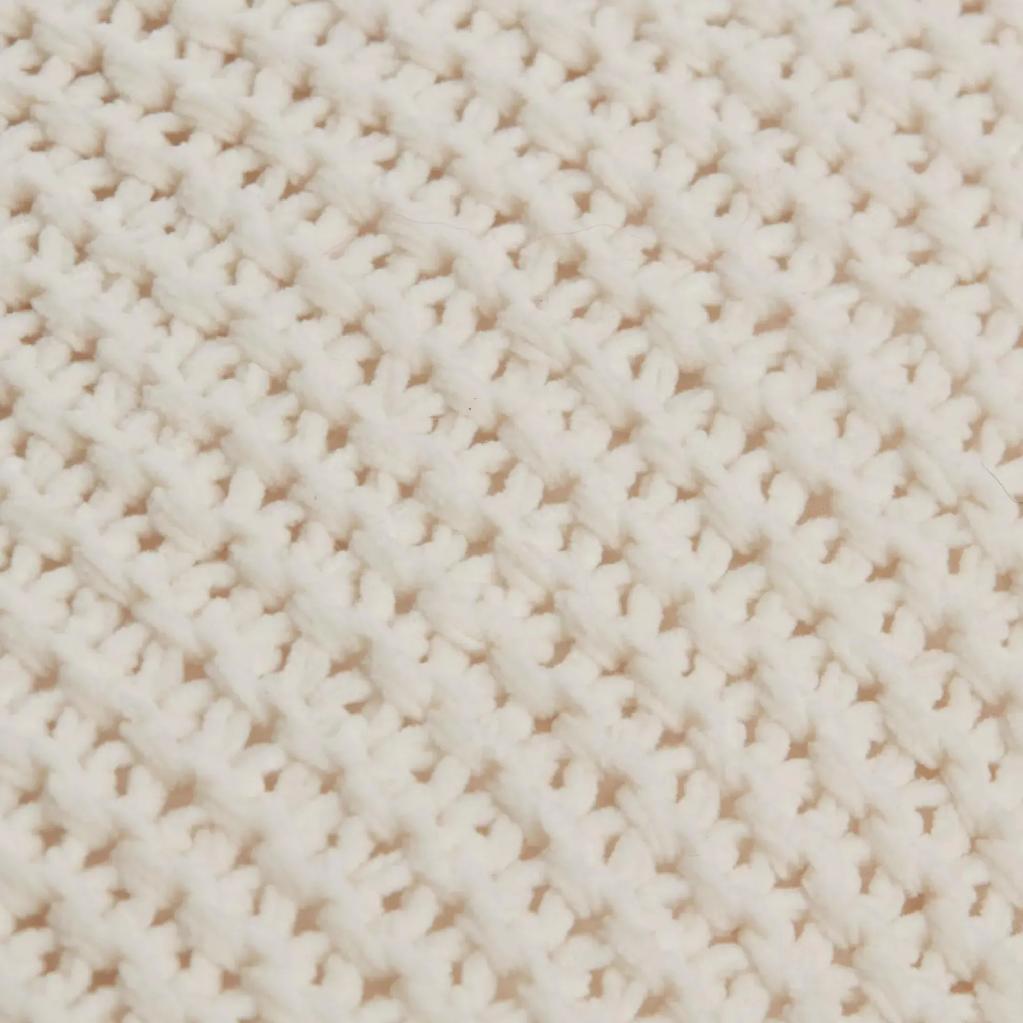 Online Bouclair White Lonny Knit Throw Pillow