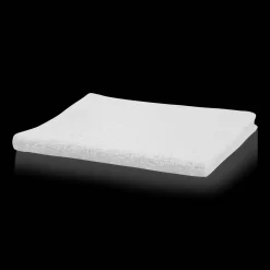 Online Bouclair White Set of 6 Large Washcloths