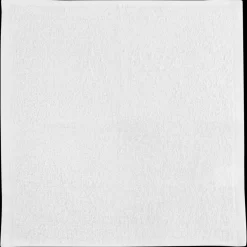 Online Bouclair White Set of 6 Large Washcloths