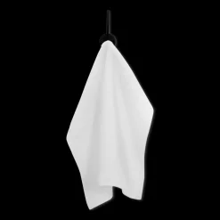 Online Bouclair White Set of 6 Large Washcloths