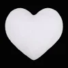 New Bouclair White Wila Heart-Shaped Decorative Pillow