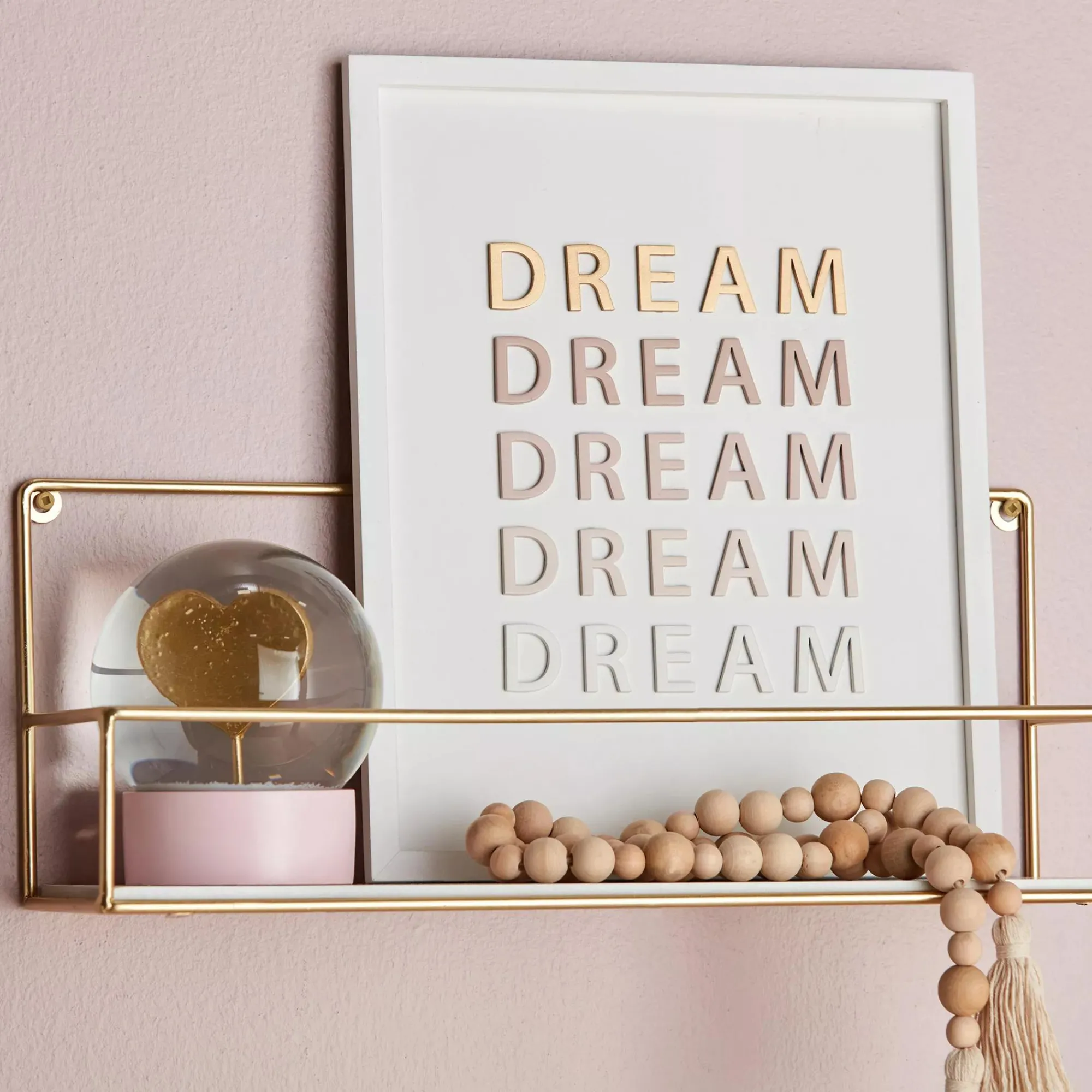 Bouclair Wood Bead Garland