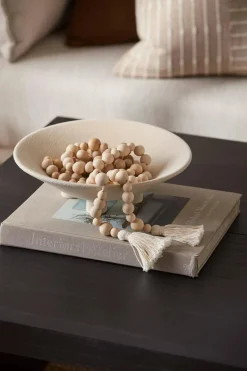 Bouclair Wood Bead Garland