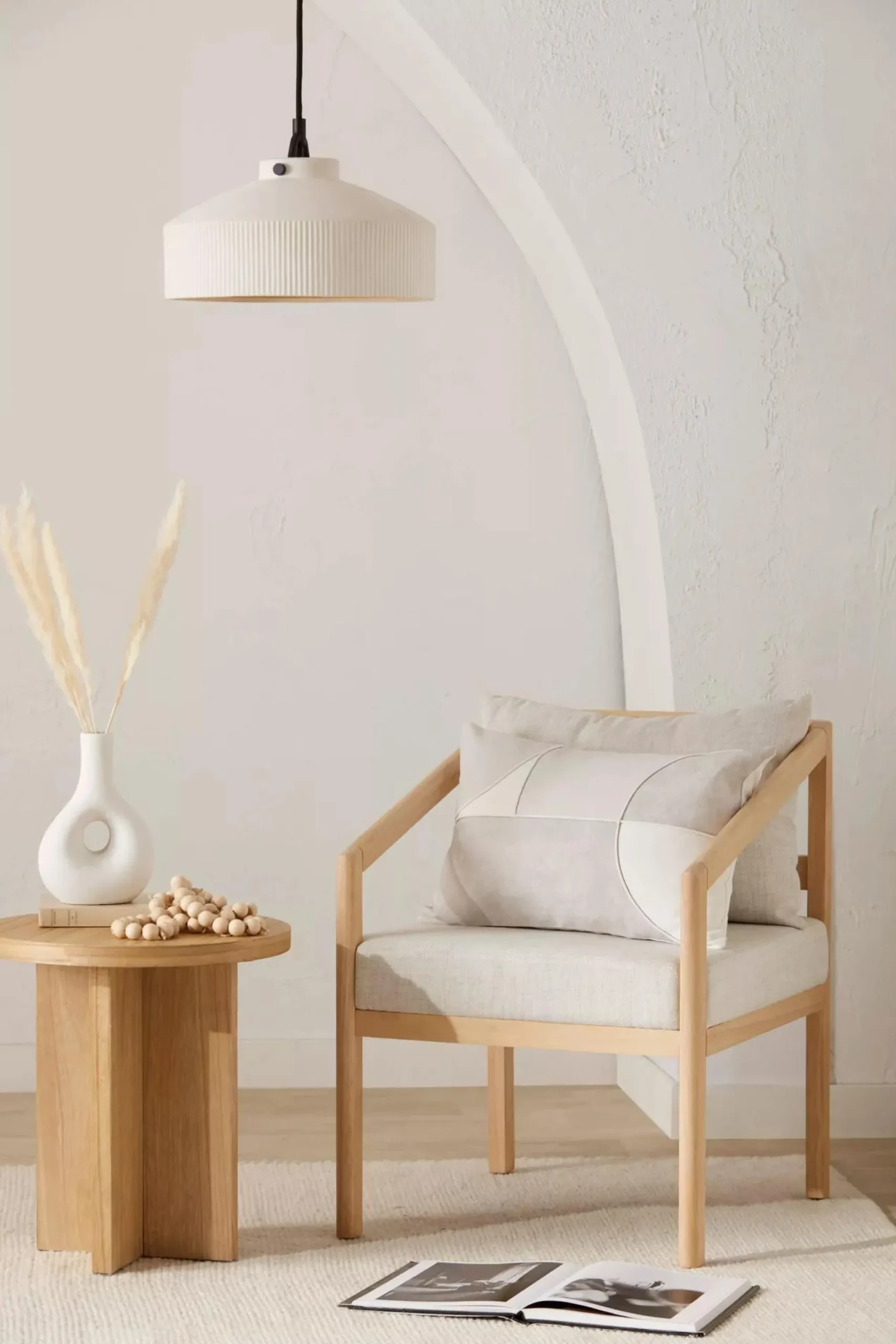 Bouclair Wood Bead Garland