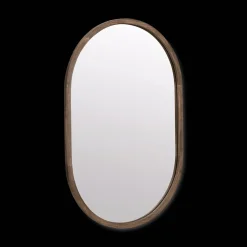 Hot Bouclair Wood Framed Oval Mirror