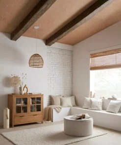 New Bouclair Wood Loop Vase