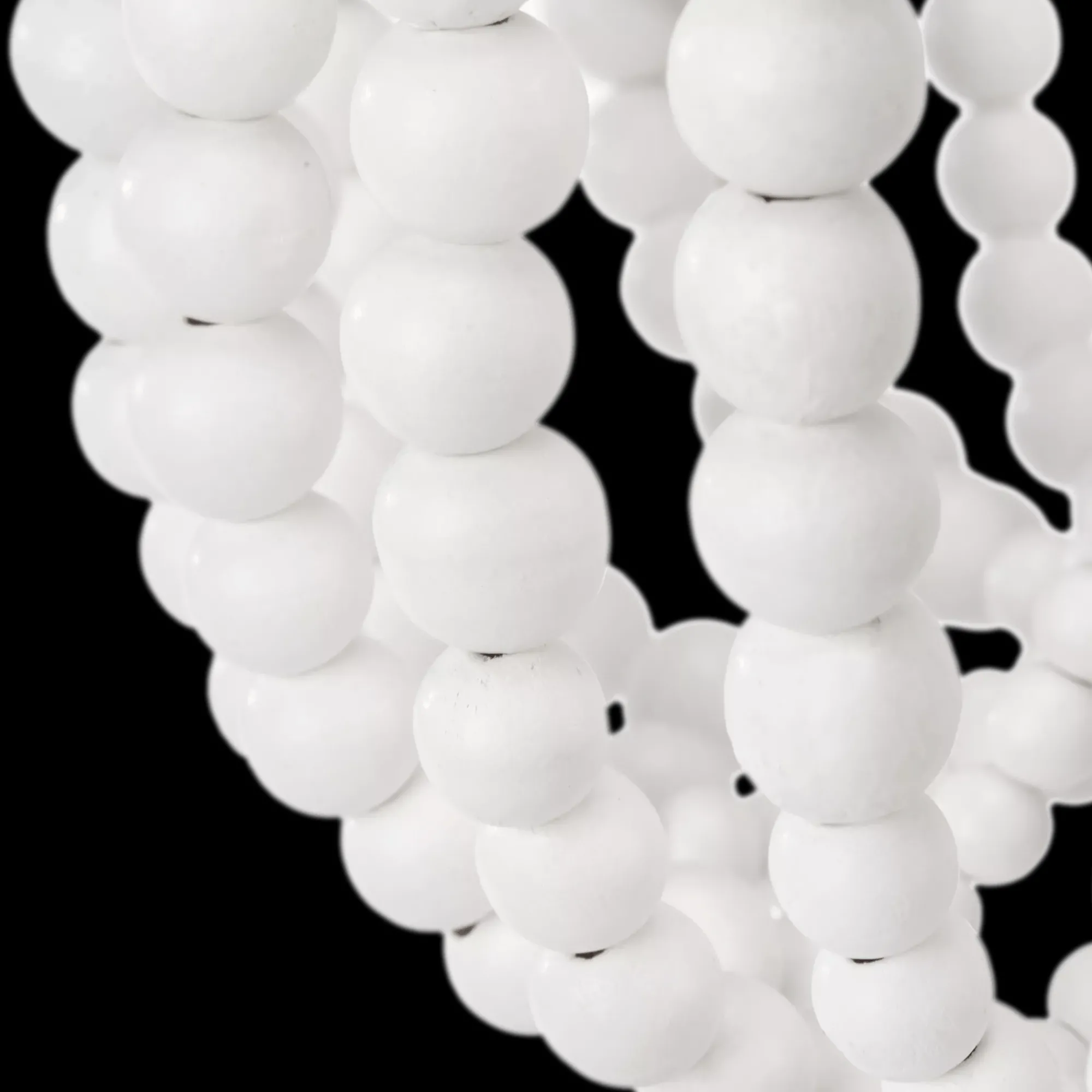 Hot Bouclair Wooden Bead and Tassel Ceiling Lamp