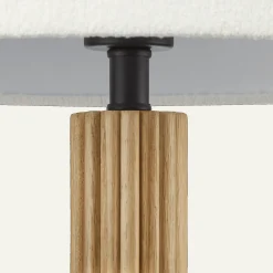 Outlet Bouclair Wooden Floor Lamp