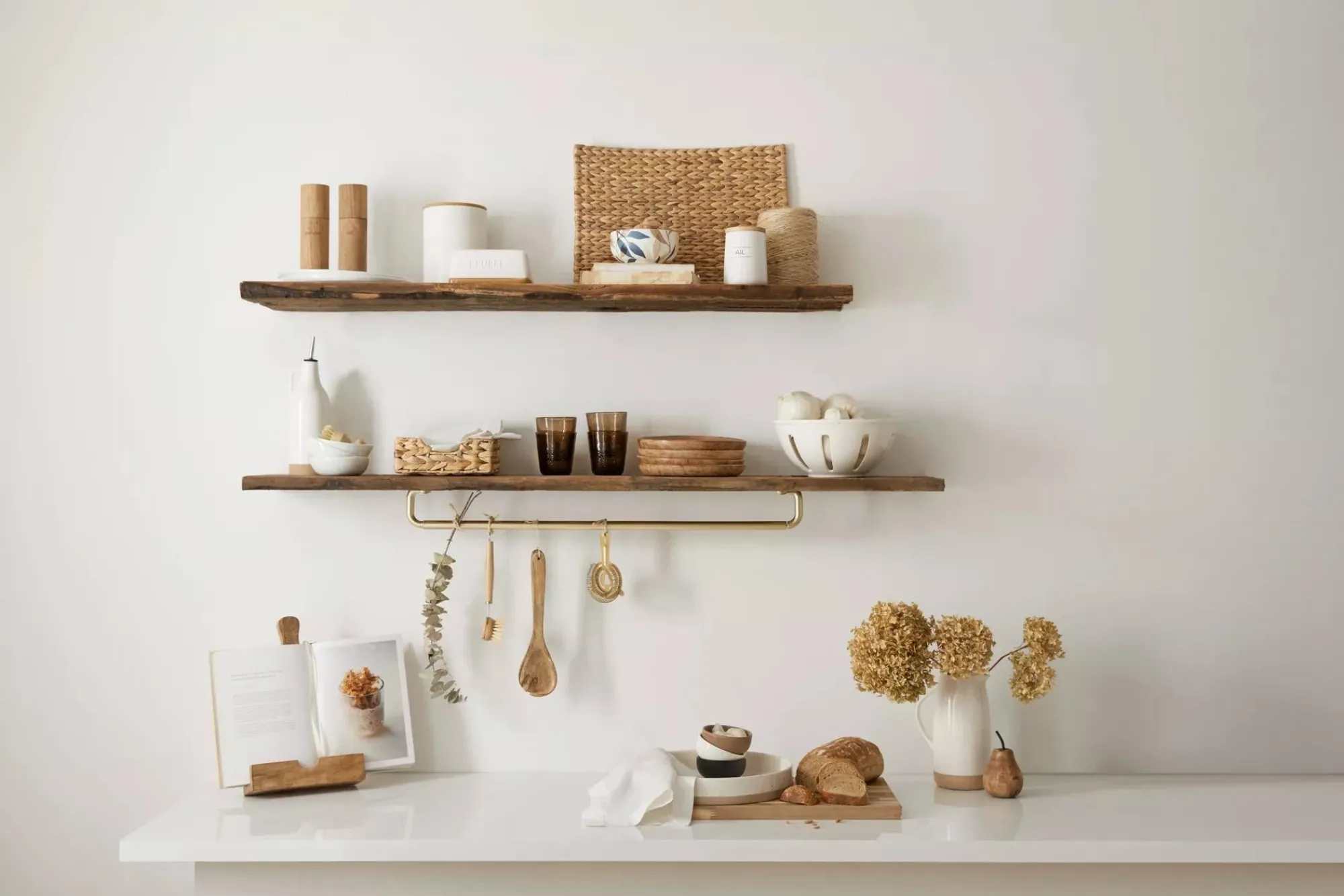 Hot Bouclair Wooden Recipe Book Holder