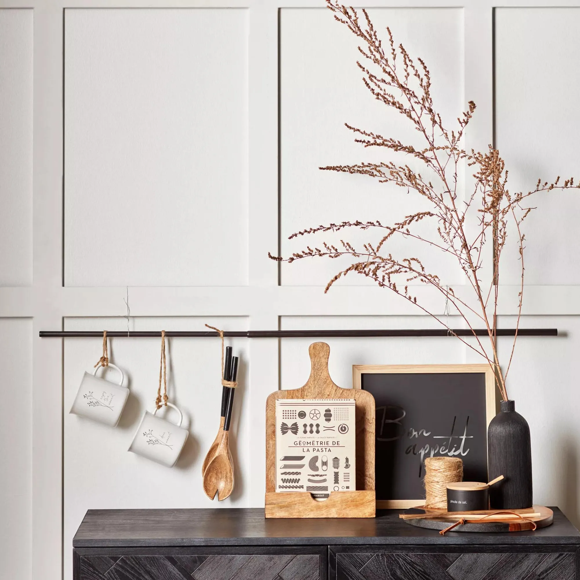 Hot Bouclair Wooden Recipe Book Holder