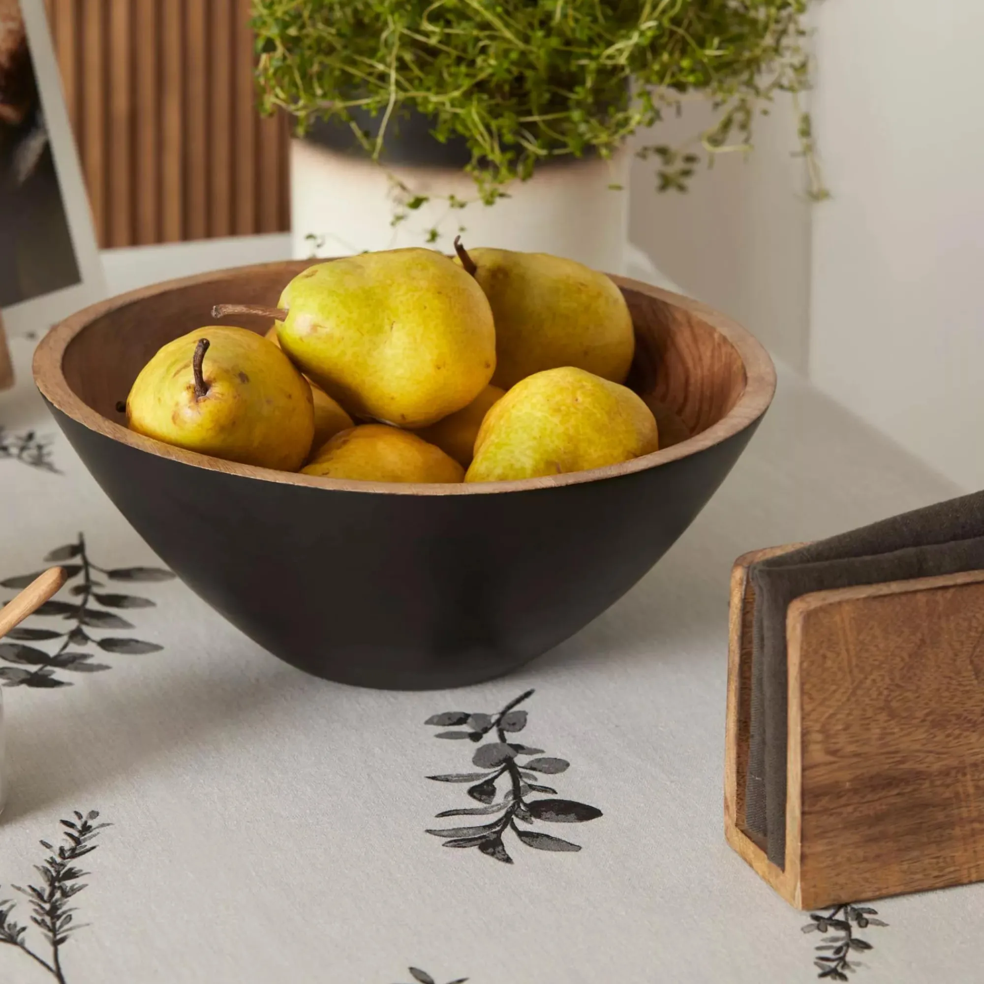 Hot Bouclair Wooden Recipe Book Holder