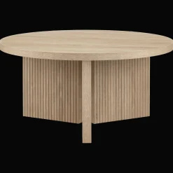 Best Bouclair Wooden Round Coffee Table