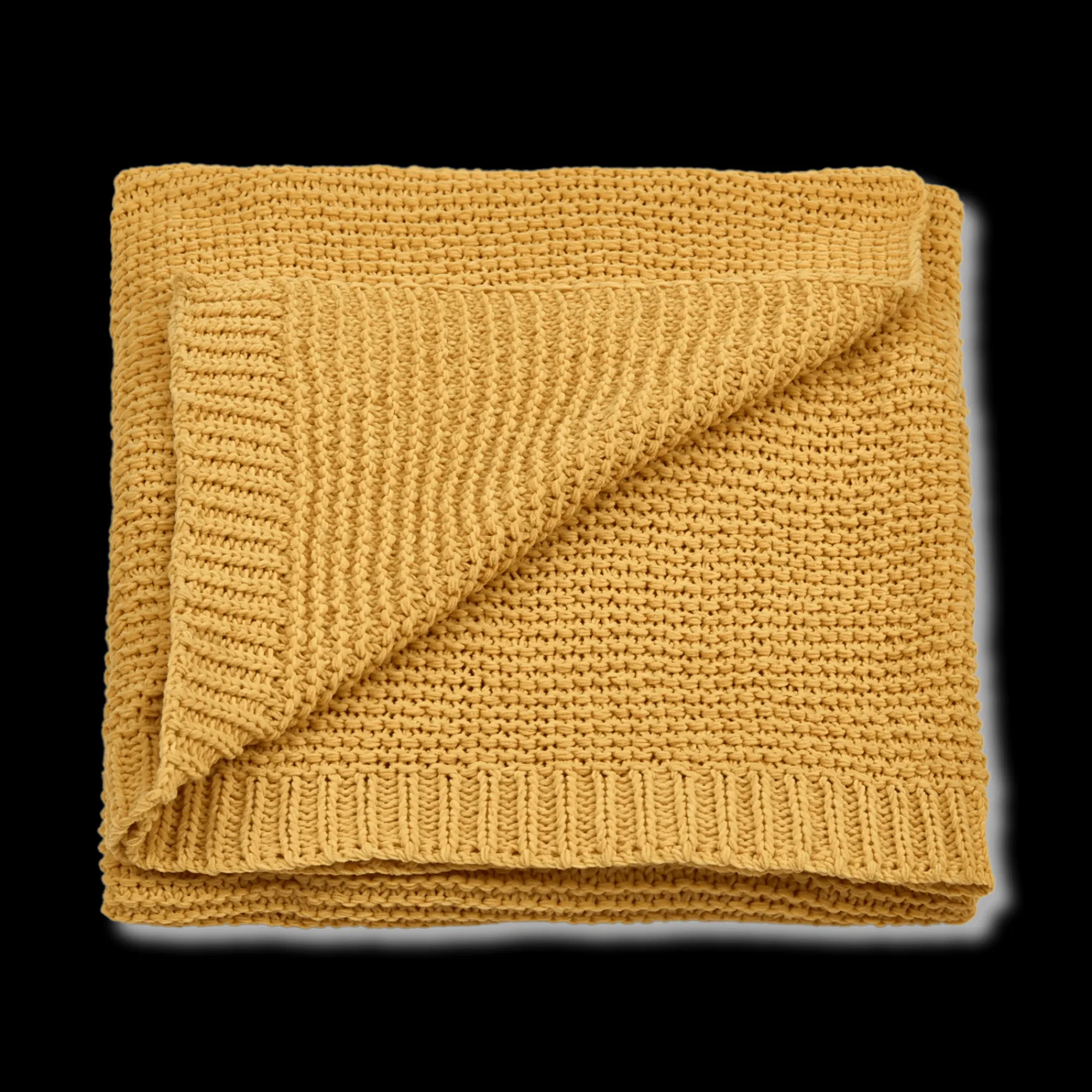 Discount Bouclair Yellow Erna Throw